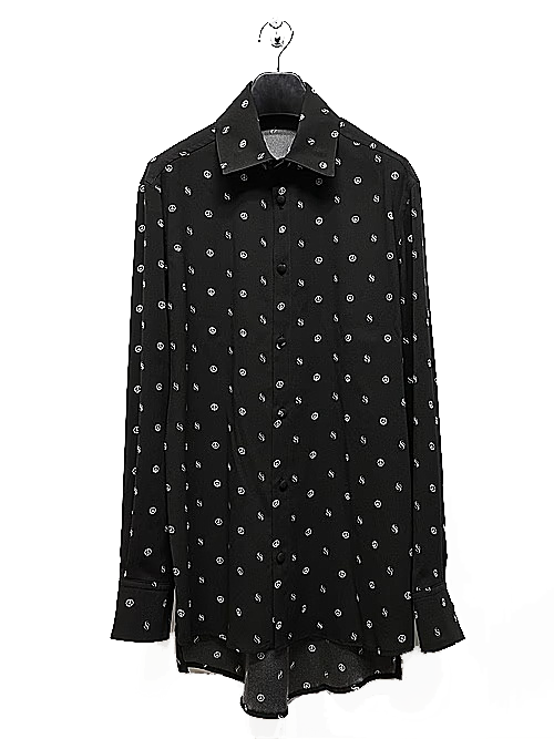 THE ONENESS�������ͥ�/Peace Dot Shirt/Black