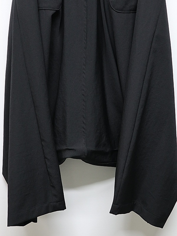 Ground Y�����饦��ɥ磻/W/GABARDINE SAROUEL PANTS/BLACK