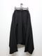 Ground Y�����饦��ɥ磻/W/GABARDINE SAROUEL PANTS/BLACK