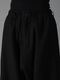 Ground Y�����饦��ɥ磻/W/GABARDINE SAROUEL PANTS/BLACK