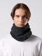 (ͽ���ʡ�10��11������ͽ��/wjk�����֥른��������/fancy yarn knit snood/charcoal