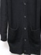 Yohji Yamamoto襦ޥ/7G JERSEY 3G RIB DESIGNED NECK LONG CD/BLACK.