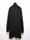 Yohji Yamamoto襦ޥ/7G JERSEY 3G RIB DESIGNED NECK LONG CD/BLACK.