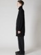 Yohji Yamamoto襦ޥ/7G JERSEY 3G RIB DESIGNED NECK LONG CD/BLACK.
