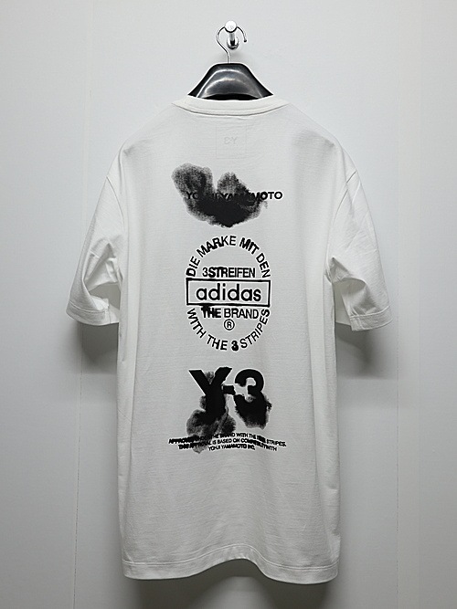 SALE40%OFF/Y-3���磻���꡼/GFX SS TEE 1/CWHITE.