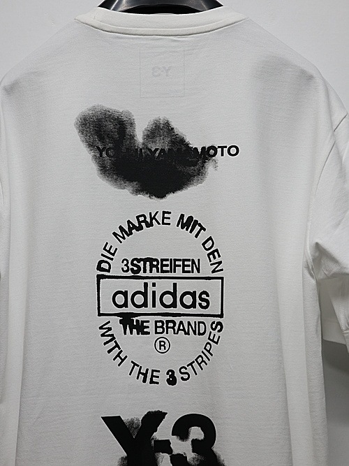 SALE40%OFF/Y-3���磻���꡼/GFX SS TEE 1/CWHITE.
