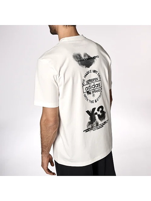 SALE40%OFF/Y-3���磻���꡼/GFX SS TEE 1/CWHITE.