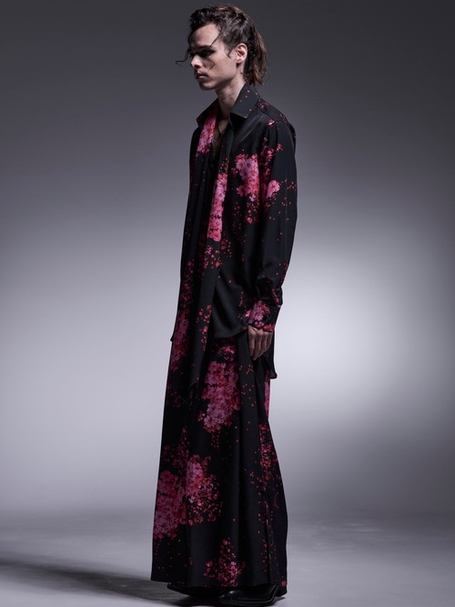 kiryuyrik������奦����奦/SAKURA Decine Shirt/Black��Pink