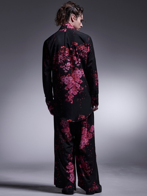 kiryuyrik������奦����奦/SAKURA Decine Shirt/Black��Pink