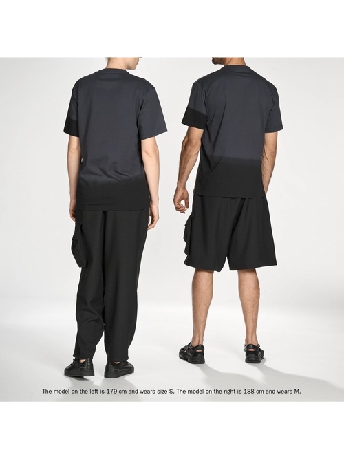 Y-3���磻���꡼/DIP RG SS TEE/NTGREY/BLACK