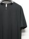 ATTACHMENT�������å�����/100/3 HIGH TWIST JERSEY SLIM FIT S/S TEE/BLACK