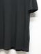 ATTACHMENT�������å�����/100/3 HIGH TWIST JERSEY SLIM FIT S/S TEE/BLACK
