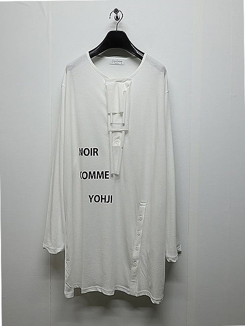 Yohji Yamamoto���襦����ޥ��/50/Ķ��ǲŷ�����ե饷��Ĺµ�ץ���T�����A/OFF WHITE