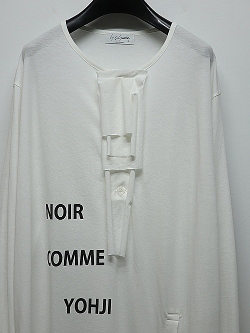 Yohji Yamamoto���襦����ޥ��/50/Ķ��ǲŷ�����ե饷��Ĺµ�ץ���T�����A/OFF WHITE