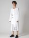 Yohji Yamamoto���襦����ޥ��/50/Ķ��ǲŷ�����ե饷��Ĺµ�ץ���T�����A/OFF WHITE