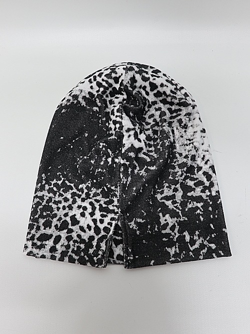 (ͽ���ʡ�5��6������ͽ��/kiryuyrik������奦����奦/Leopard Pile Jersey Cap/Black&Gray