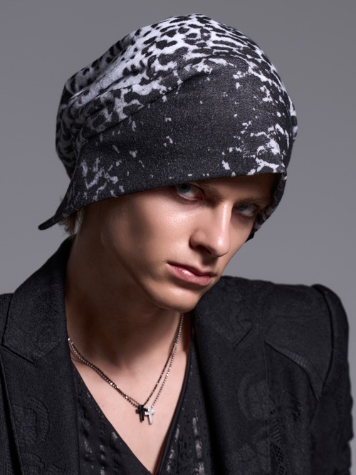 (ͽ���ʡ�5��6������ͽ��/kiryuyrik������奦����奦/Leopard Pile Jersey Cap/Black&Gray