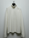 ATTACHMENT�������å�����/VI/PE SMOOTH ZIP-UP HIGHNECK L/S TEE/OFF WHITE