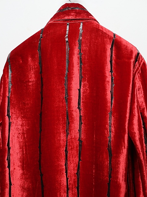 (ͽ���ʡ�10������11������ͽ��/kiryuyrik������奦����奦/TOGE Velvet Shirt/Red
