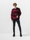 (ͽ���ʡ�11��12������ͽ��/42TH RESOUND CLOTHING���ꥵ����ɥ���������/LOOSE FIT cable law sweater/BKRED