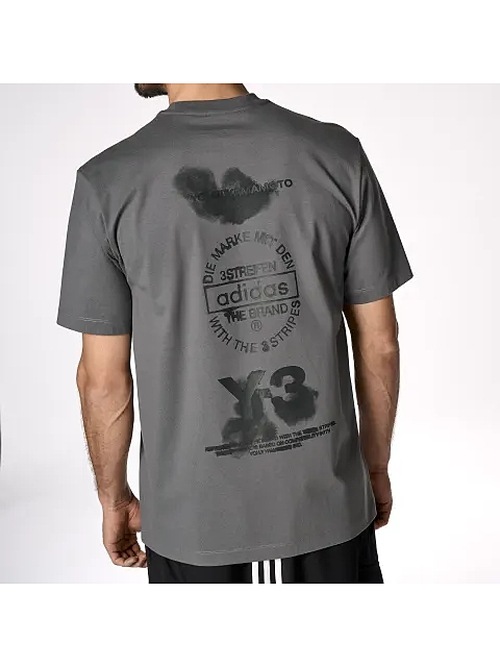 SALE40%OFF/Y-3���磻���꡼/GFX SS TEE 1/GRANIT.