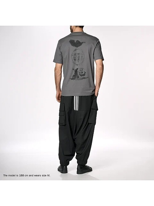 SALE40%OFF/Y-3���磻���꡼/GFX SS TEE 1/GRANIT.