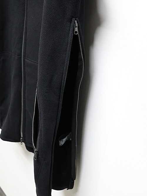 �㴰���nude:masahiko maruyama ���̡���:�ޥ��ҥ��ޥ���/30/7 French Terry OVERSIZED SLEEVELESS HOODIE/Black