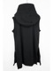 (ͽ)78ͽ/nude:masahiko maruyama ̡:ޥҥޥ/30/7 French Terry OVERSIZED SLEEVELESS HOODIE/Black