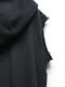 �㴰���nude:masahiko maruyama ���̡���:�ޥ��ҥ��ޥ���/30/7 French Terry OVERSIZED SLEEVELESS HOODIE/Black