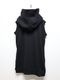 �㴰���nude:masahiko maruyama ���̡���:�ޥ��ҥ��ޥ���/30/7 French Terry OVERSIZED SLEEVELESS HOODIE/Black