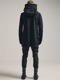 (ͽ)78ͽ/nude:masahiko maruyama ̡:ޥҥޥ/30/7 French Terry OVERSIZED SLEEVELESS HOODIE/Black