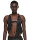 (ͽ����)2��3������ͽ��/JULIUS����ꥦ��/LAMINATED CLOTH VEST3/BLACK