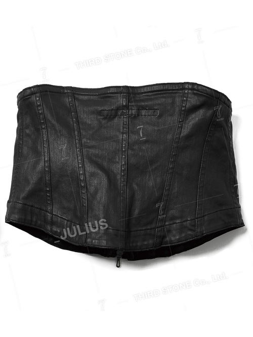 (ͽ����)1��2������ͽ��/JULIUS����ꥦ��/10oz COATED STRETCH DENIM ACCESSORY3/BLACK��