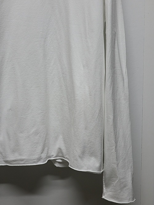 ATTACHMENT�������å�����/80/2 PIMA CO JERSEY SLIM FIT LAYERED L/S TEE/WHITE