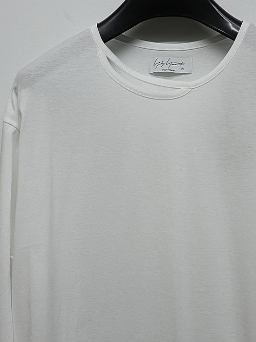 Yohji Yamamoto���襦����ޥ��/110/2��ŷ�����ѷ��ޤ���Ĺµ�ץ���T�����A/WHITE