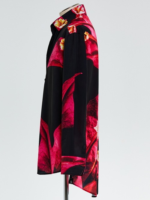 (ͽ���ʡ�3��4������ͽ��/THE ONENESS�������ͥ�/Bougainvillea Shirt/White