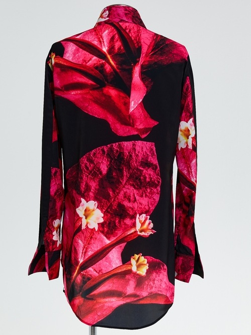 (ͽ���ʡ�3��4������ͽ��/THE ONENESS�������ͥ�/Bougainvillea Shirt/White