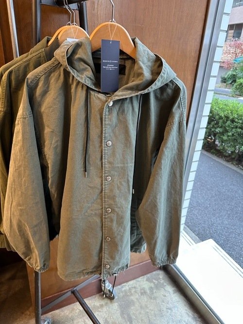 (ͽ���ʡ�3��4������ͽ��/39TH RESOUND CLOTHING���ꥵ����ɥ���������/LOOSE FIT coach hoodie/KHAKI