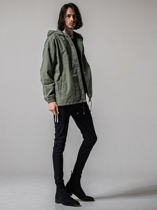 (ͽ���ʡ�3��4������ͽ��/39TH RESOUND CLOTHING���ꥵ����ɥ���������/LOOSE FIT coach hoodie/KHAKI