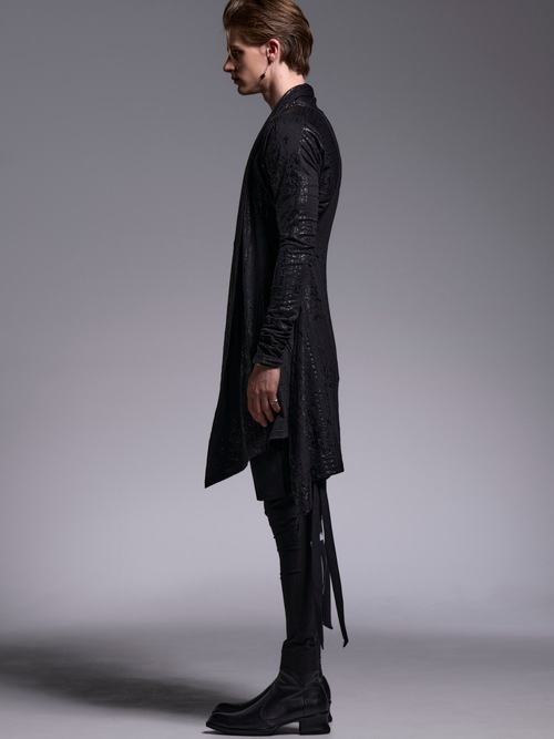 (ͽ���ʡ�5��6������ͽ��/kiryuyrik������奦����奦/HAKU-BEATENJIKU Dolman Flare Cardigan/Black