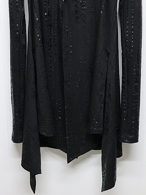 (ͽ���ʡ�5��6������ͽ��/kiryuyrik������奦����奦/HAKU-BEATENJIKU Dolman Flare Cardigan/Black