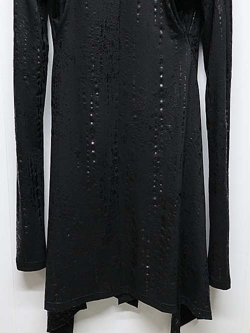 (ͽ���ʡ�5��6������ͽ��/kiryuyrik������奦����奦/HAKU-BEATENJIKU Dolman Flare Cardigan/Black
