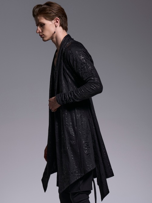 (ͽ���ʡ�5��6������ͽ��/kiryuyrik������奦����奦/HAKU-BEATENJIKU Dolman Flare Cardigan/Black