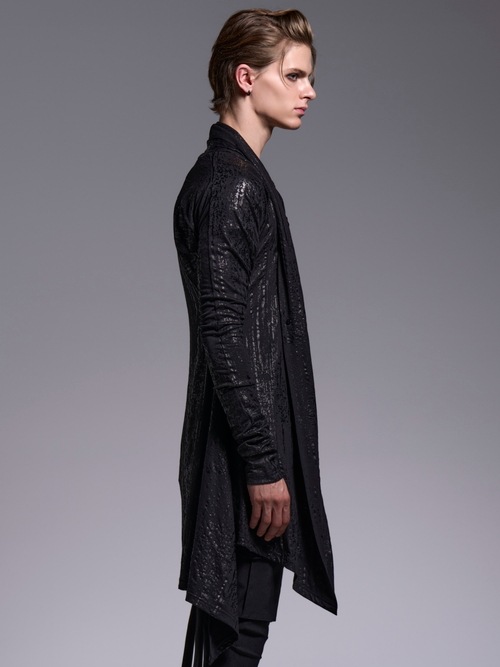 (ͽ���ʡ�5��6������ͽ��/kiryuyrik������奦����奦/HAKU-BEATENJIKU Dolman Flare Cardigan/Black