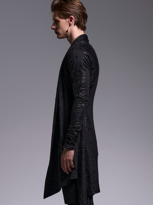 (ͽ���ʡ�5��6������ͽ��/kiryuyrik������奦����奦/HAKU-BEATENJIKU Dolman Flare Cardigan/Black