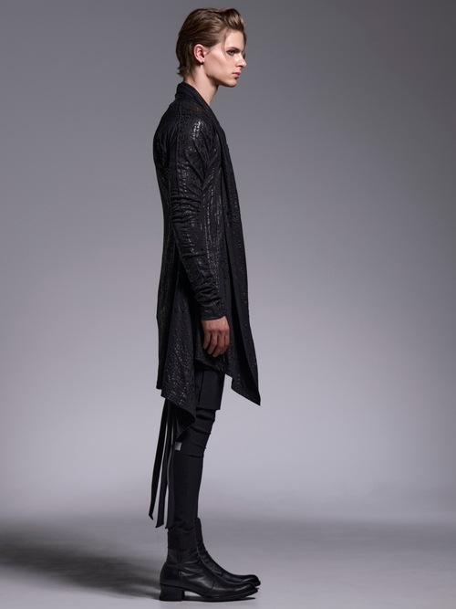 (ͽ���ʡ�5��6������ͽ��/kiryuyrik������奦����奦/HAKU-BEATENJIKU Dolman Flare Cardigan/Black