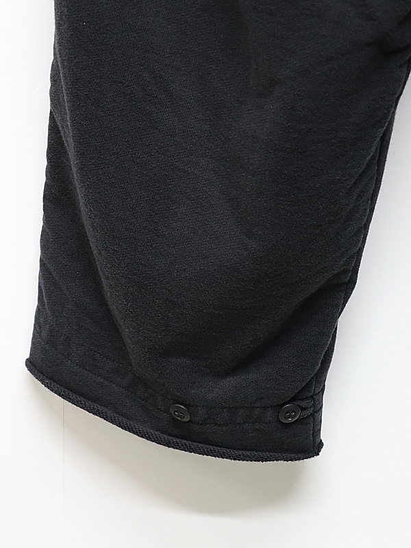 The Viridi-anne���� ������ǥ�����/SWEAT WIDE PANTS/BLACK
