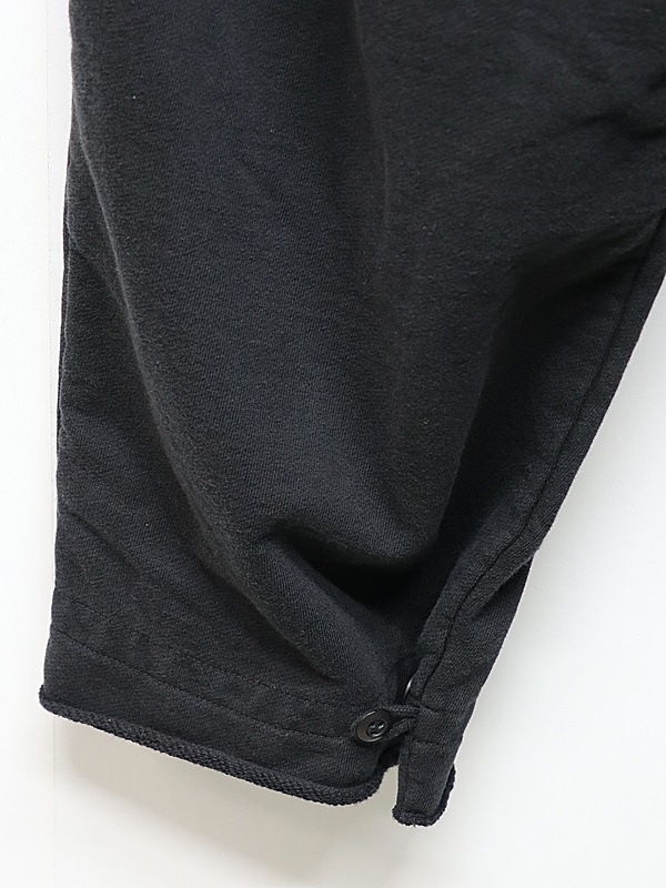 The Viridi-anne���� ������ǥ�����/SWEAT WIDE PANTS/BLACK