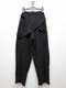 The Viridi-anne���� ������ǥ�����/SWEAT WIDE PANTS/BLACK