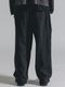 (ͽ���ʡ�8��9������ͽ��/The Viridi-anne���� ������ǥ�����/SWEAT WIDE PANTS/BLACK